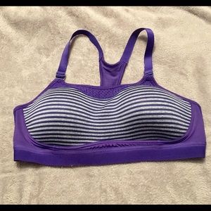 CHAMPION Max Support Purple Sports Bra